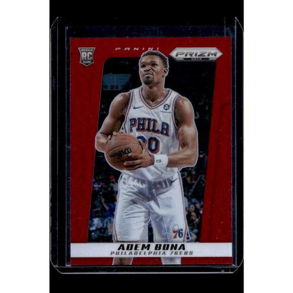 2024-25 Panini Prizm Deca Adem Bona Red /199 (RC) - Picture 1 of 2